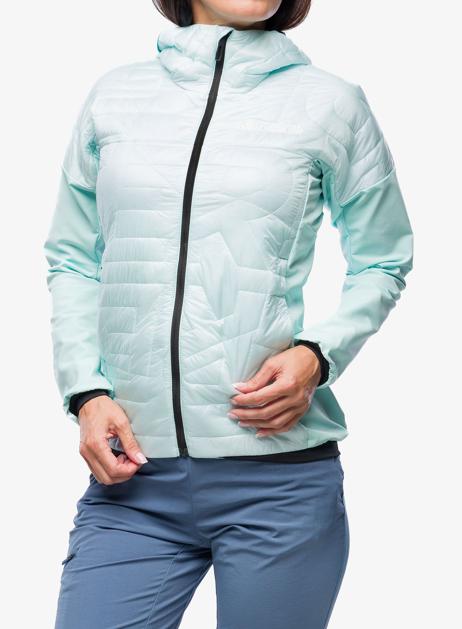 Hybridní bunda dámská adidas TERREX Xperior Varilite Hybrid PrimaLoft Jacket - seflaq