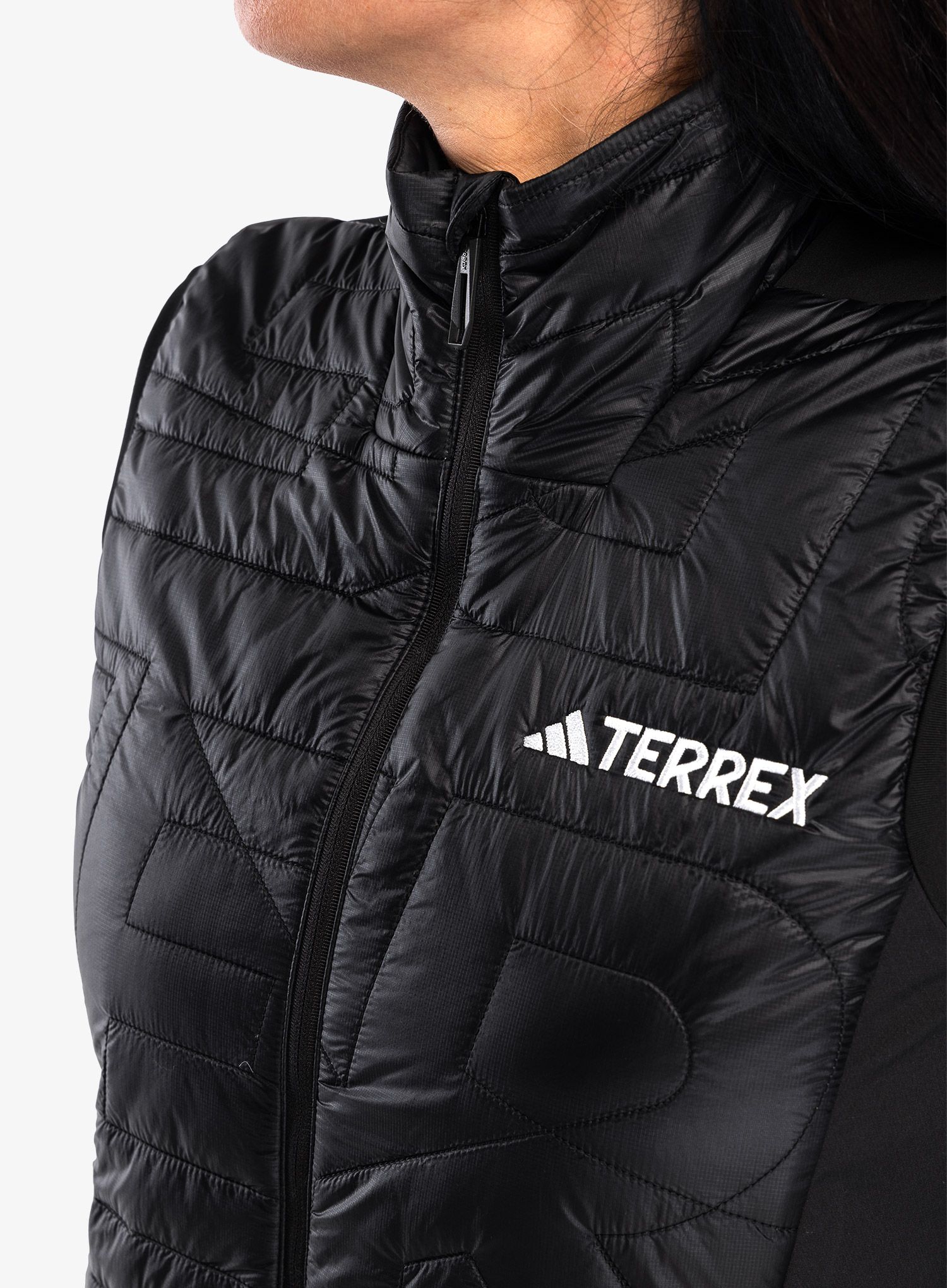 Vesta dámská adidas TERREX Xperior Varilite Hybrid PrimaLoft Vest - black
