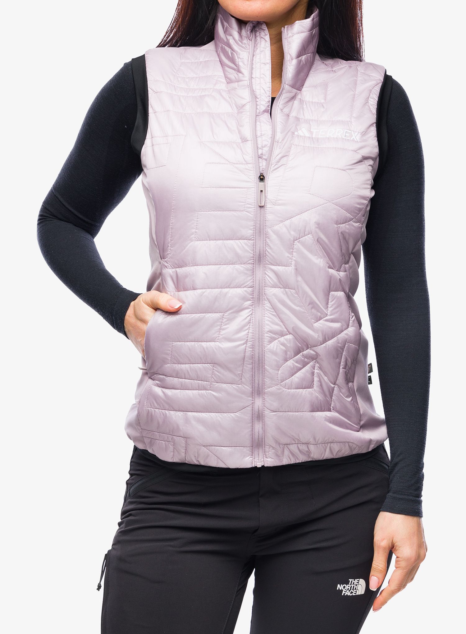 Vesta dámská adidas TERREX Xperior Varilite Hybrid PrimaLoft Vest - preloved fig