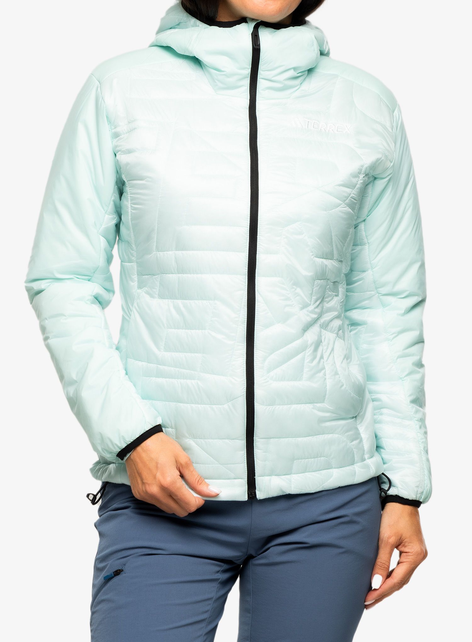 Zateplená bunda dámská adidas TERREX Xperior Varilite PrimaLoft Hooded Jacket - seflaq