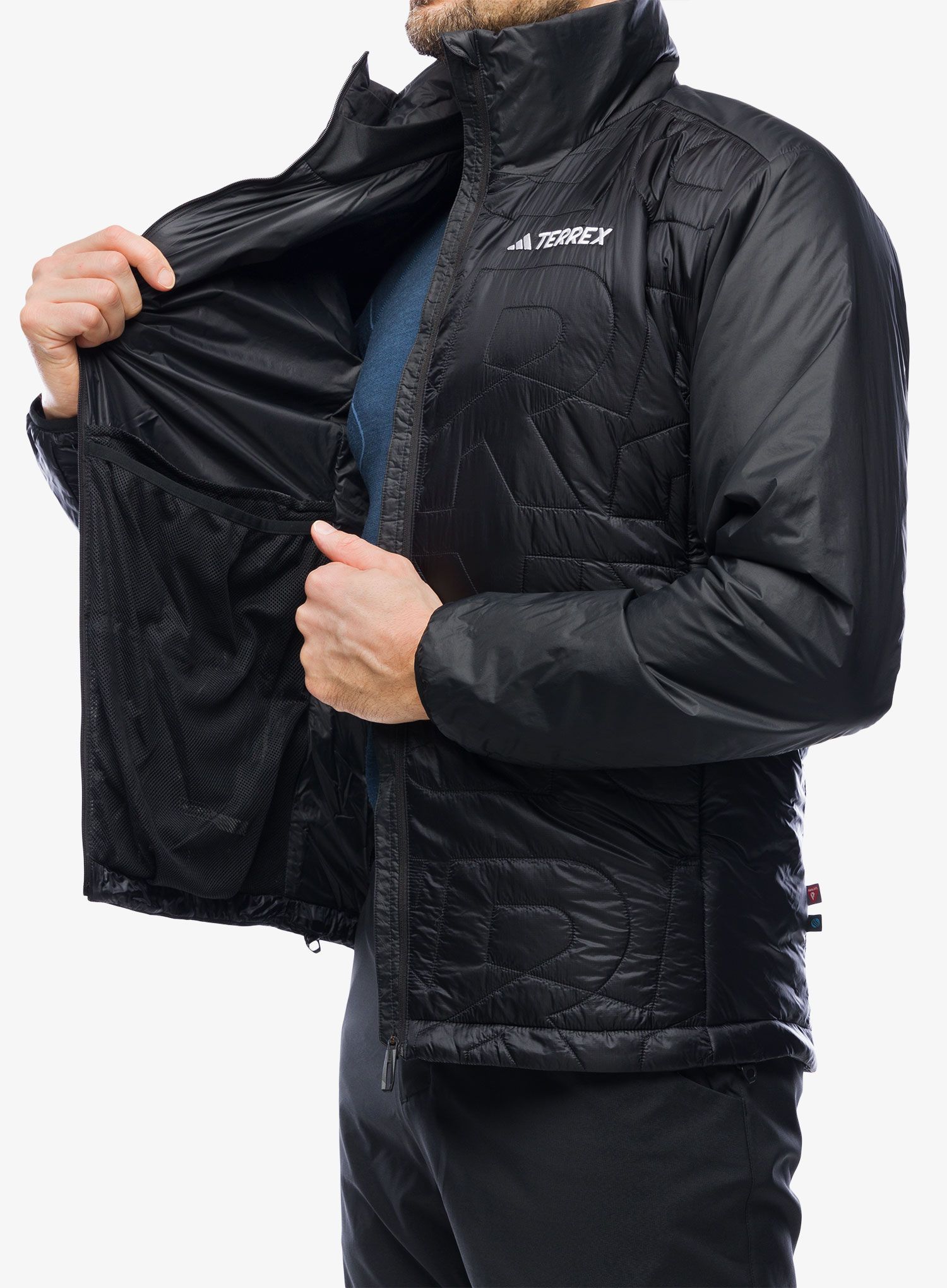 Zateplená bunda adidas TERREX Xperior Varilite PrimaLoft Jacket - black