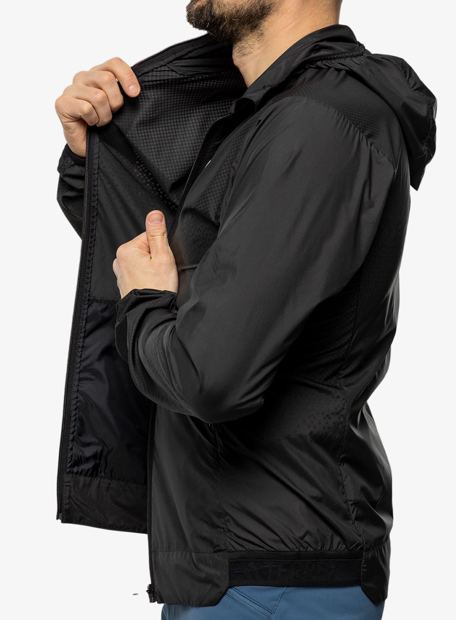 Pánská bunda adidas TERREX Xperior Windweave Wind Jacket - black