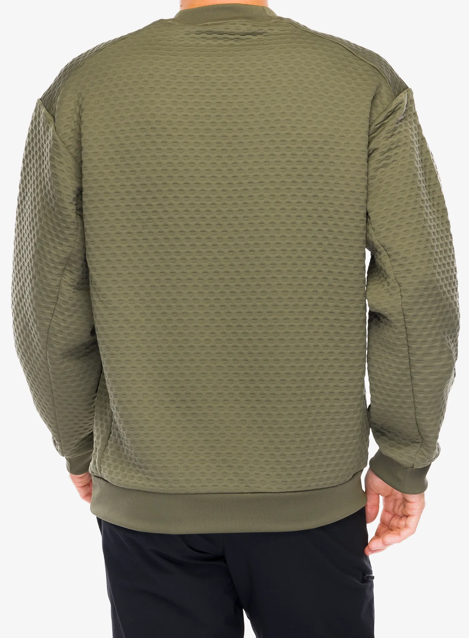 Mikina adidas TERREX Xploric Crew Neck Sweater - olive strata
