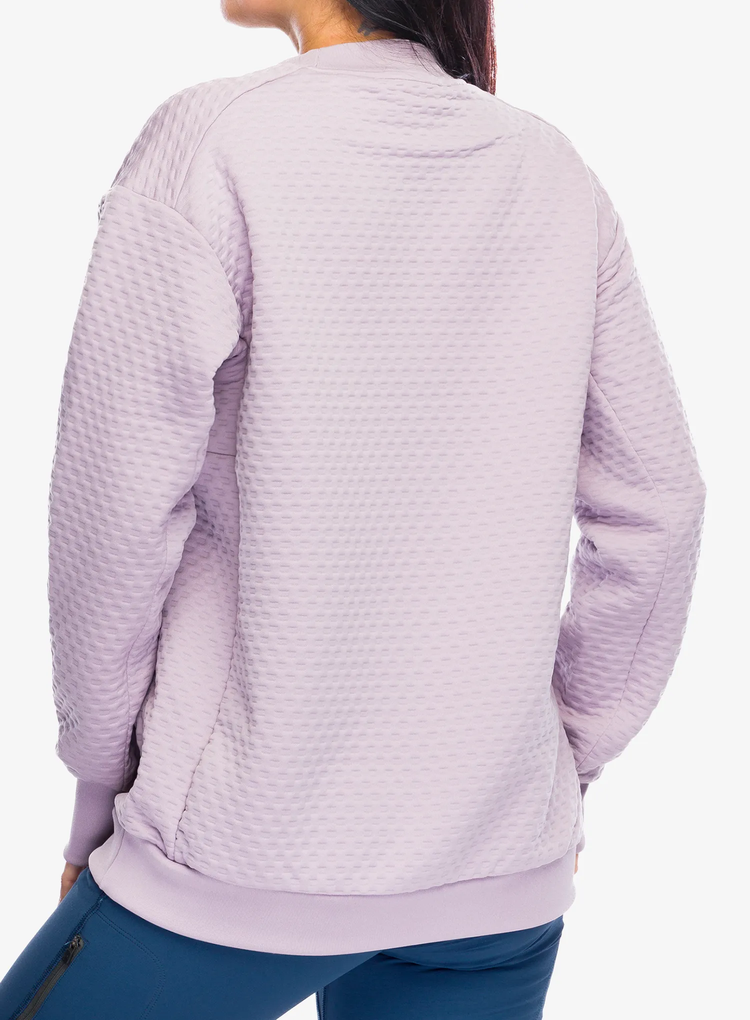 Dámská mikina adidas TERREX Xploric Crew Neck Sweater - preloved fig