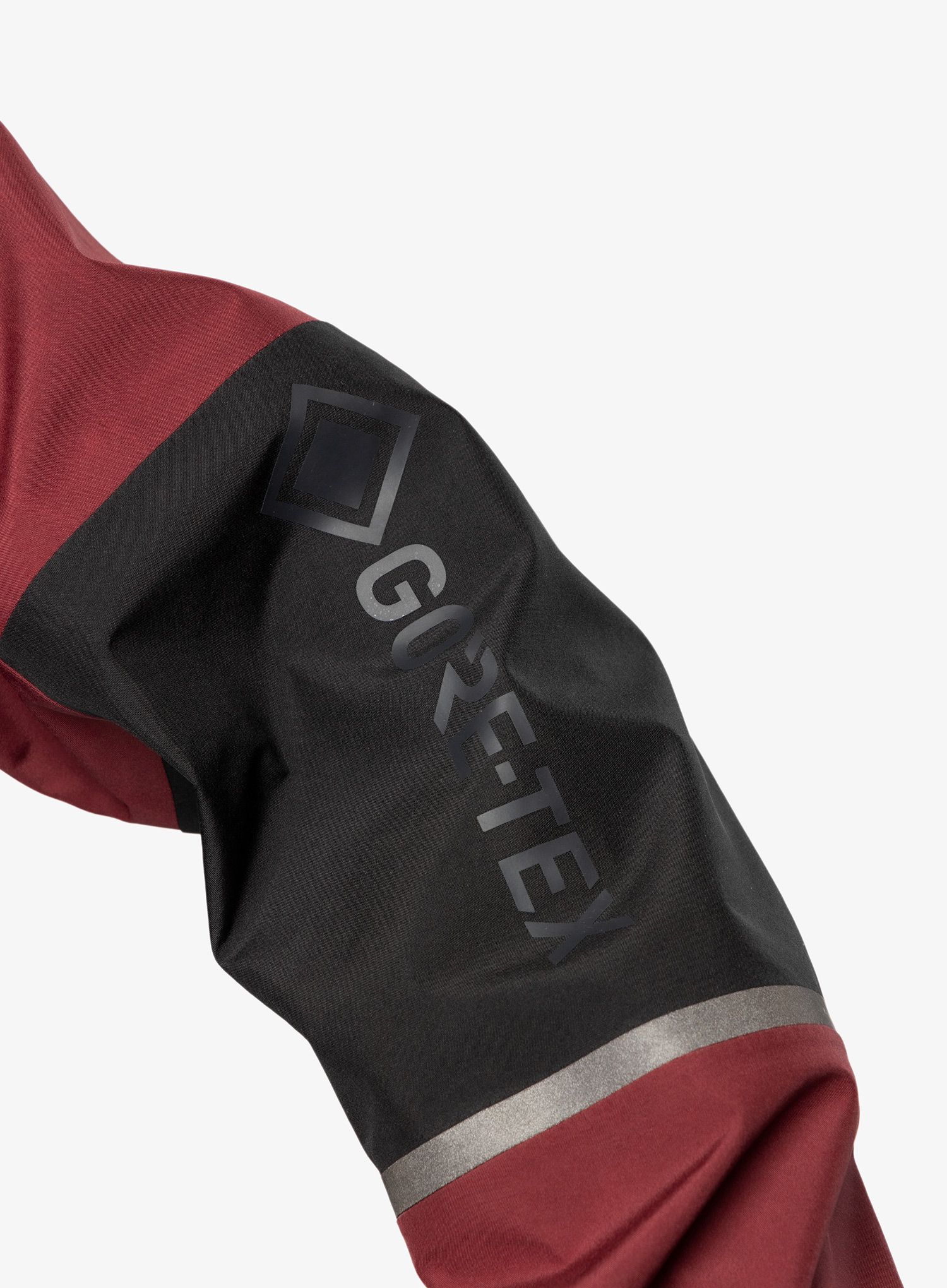 Dámská nepromokavá bunda s membránou adidas TERREX Xploric GORE-TEX Rain Jacket - shadow red/black