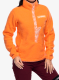 Fleecová mikina dámská adidas TERREX Xploric High Pile Fleece Pullover - amber tint