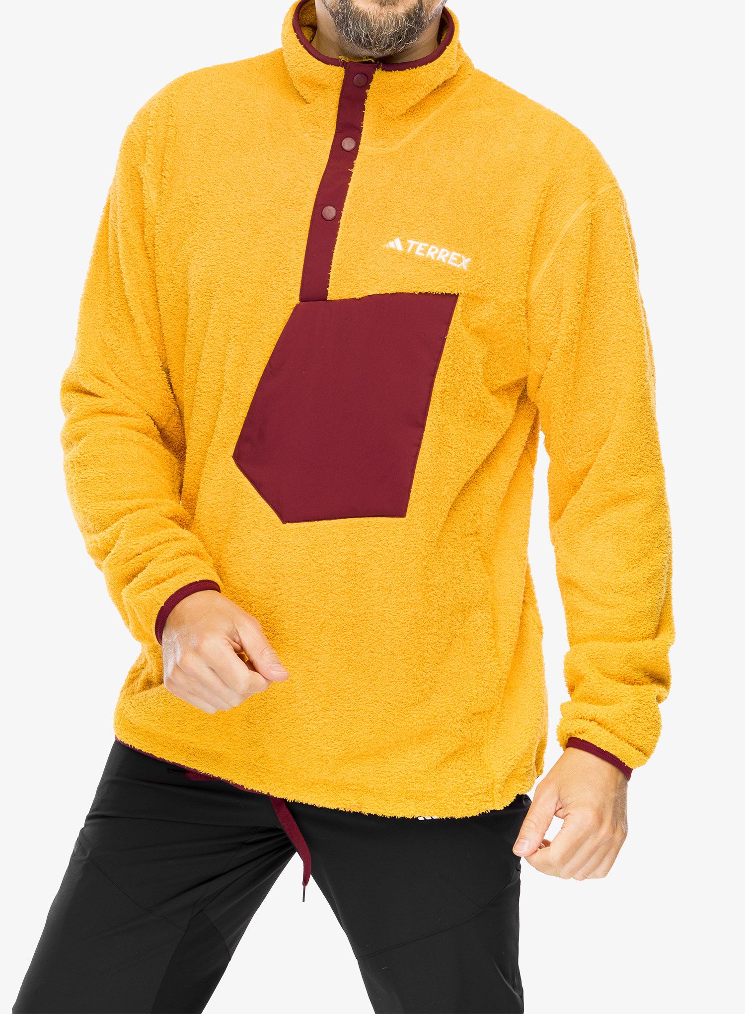 Fleece adidas TERREX Xploric High Pile Fleece Pullover - preyel