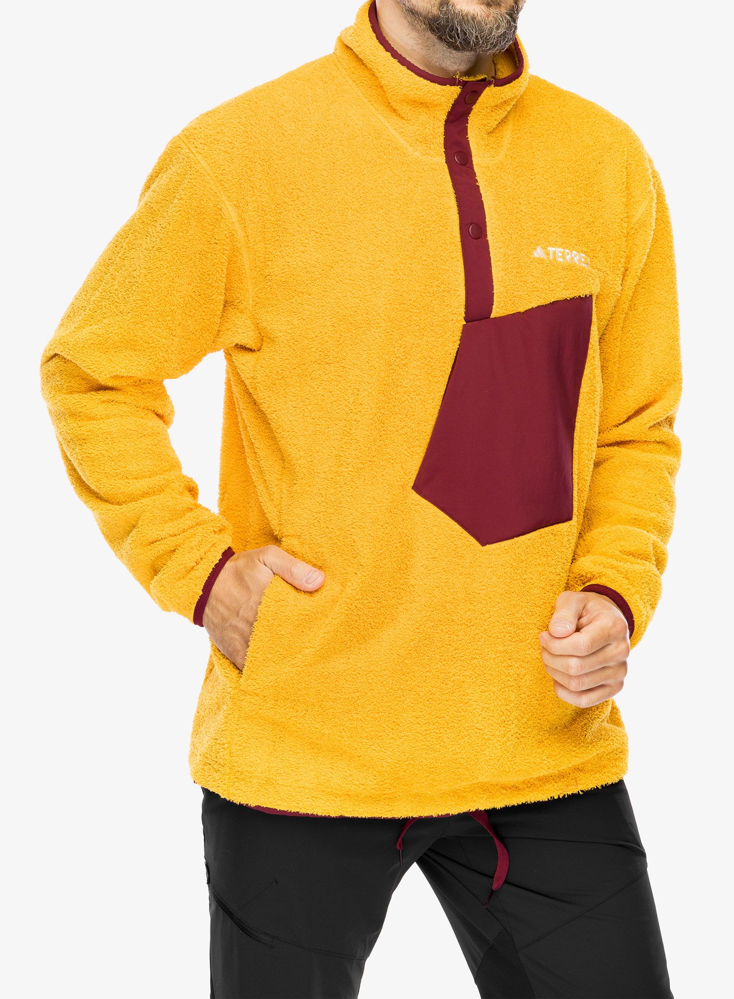 Fleece adidas TERREX Xploric High Pile Fleece Pullover - preyel