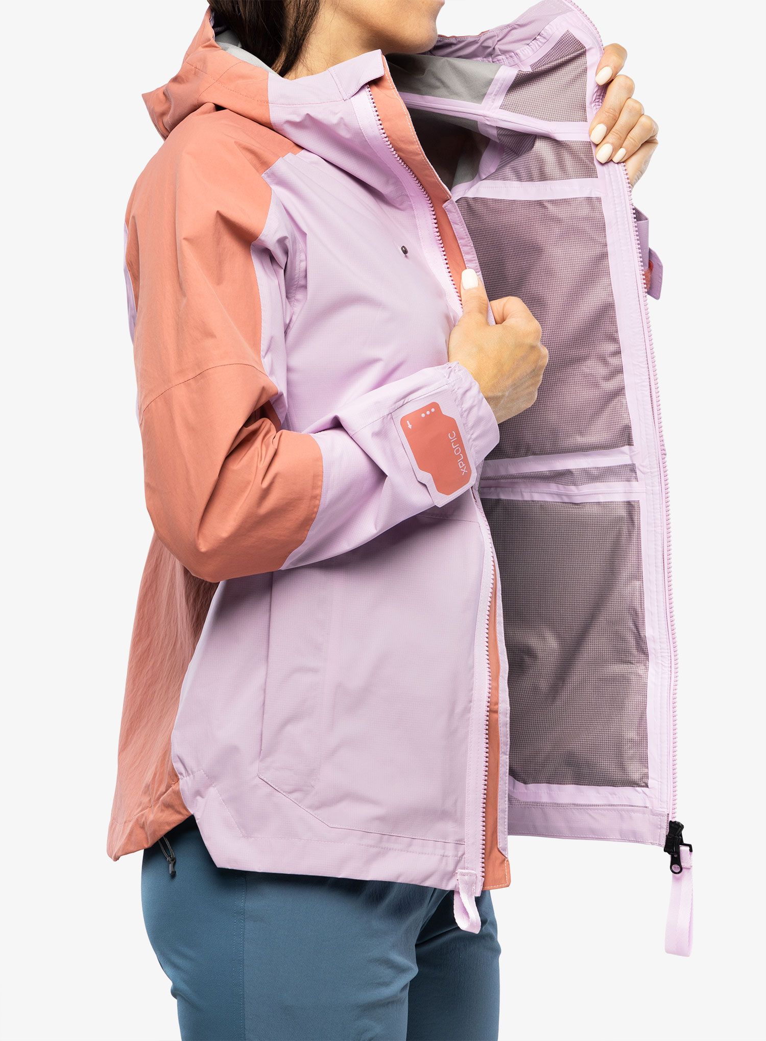 Dámská bunda adidas TERREX Xploric - lilac/red