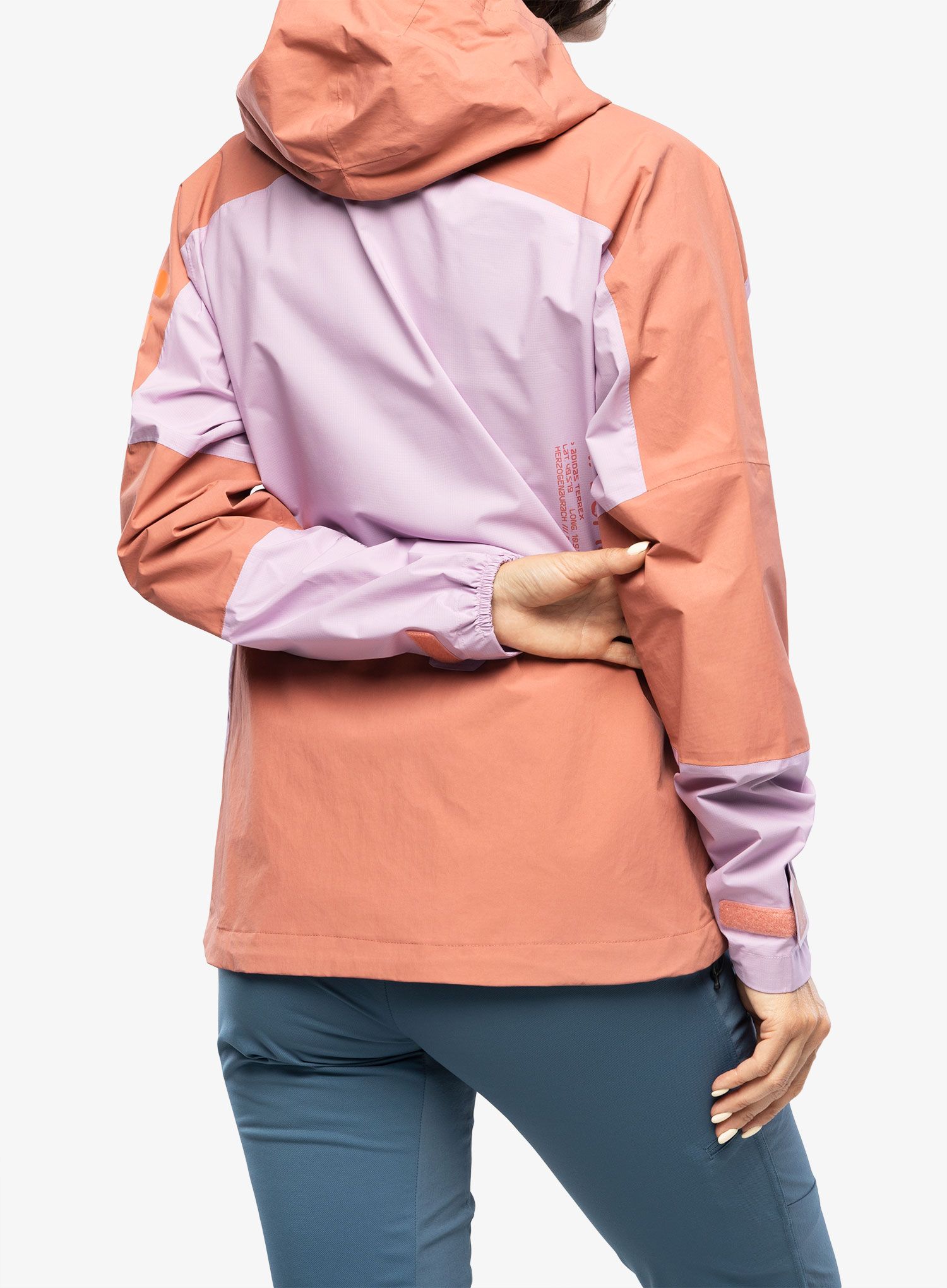 Dámská bunda adidas TERREX Xploric - lilac/red