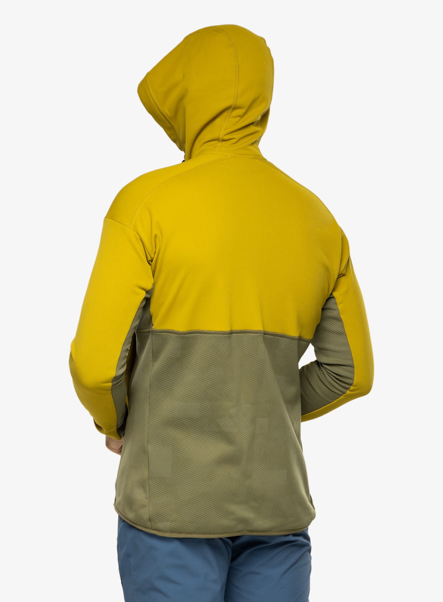 Mikina s kapucí adidas TERREX Zupahike Hooded Fleece Jacket - pulse olive
