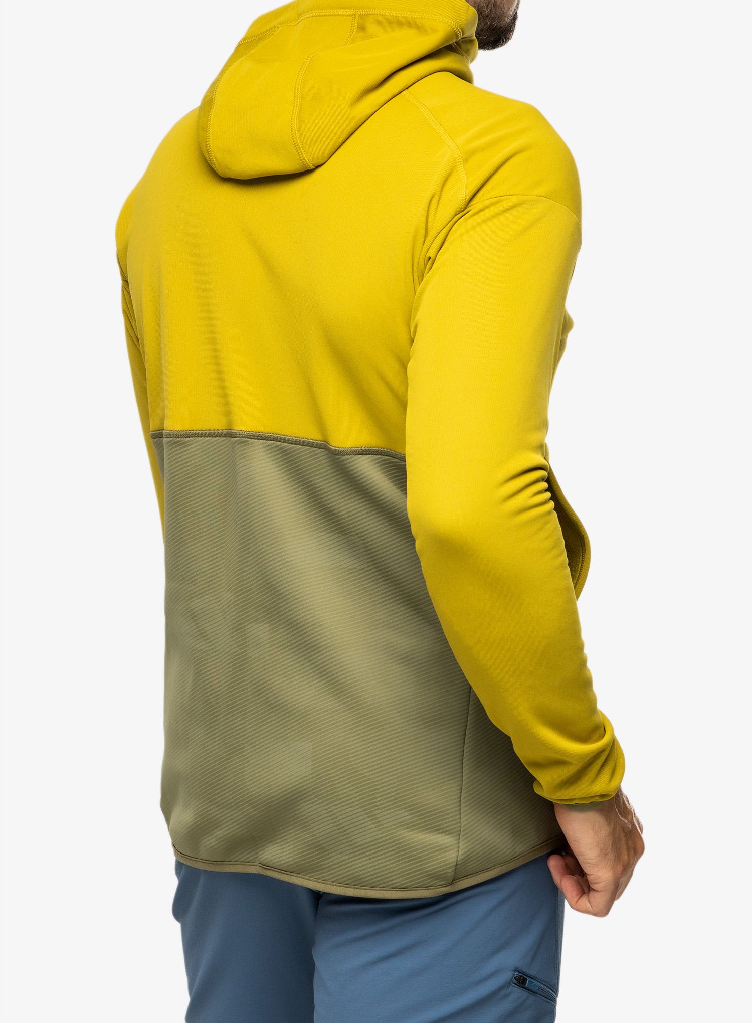 Mikina s kapucí adidas TERREX Zupahike Hooded Fleece Jacket - pulse olive