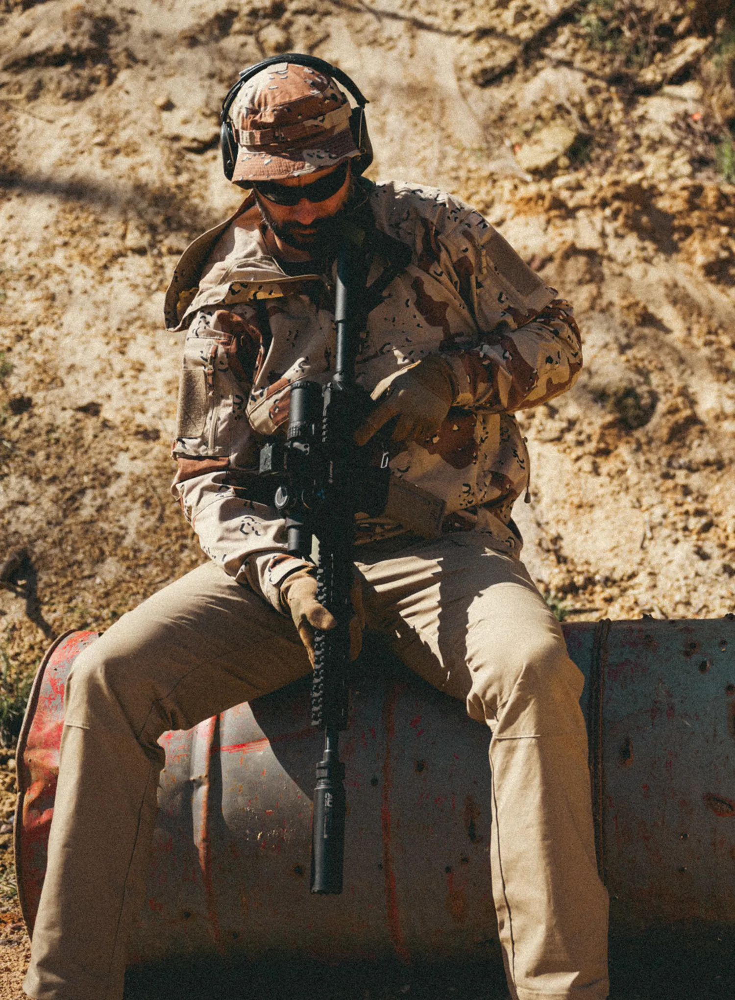 Anorak Helikon-Tex Tracer Anorak Jacket - color desert