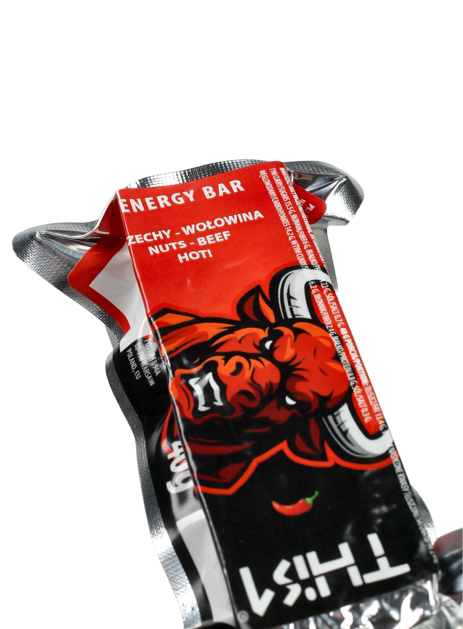 Energetická tyčinka This-1 Energy - nuts/beef jerky hot