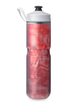 Bidon na kolo HydraPak Polar Sport Pulse 24 Oz (0,71 l) - red
