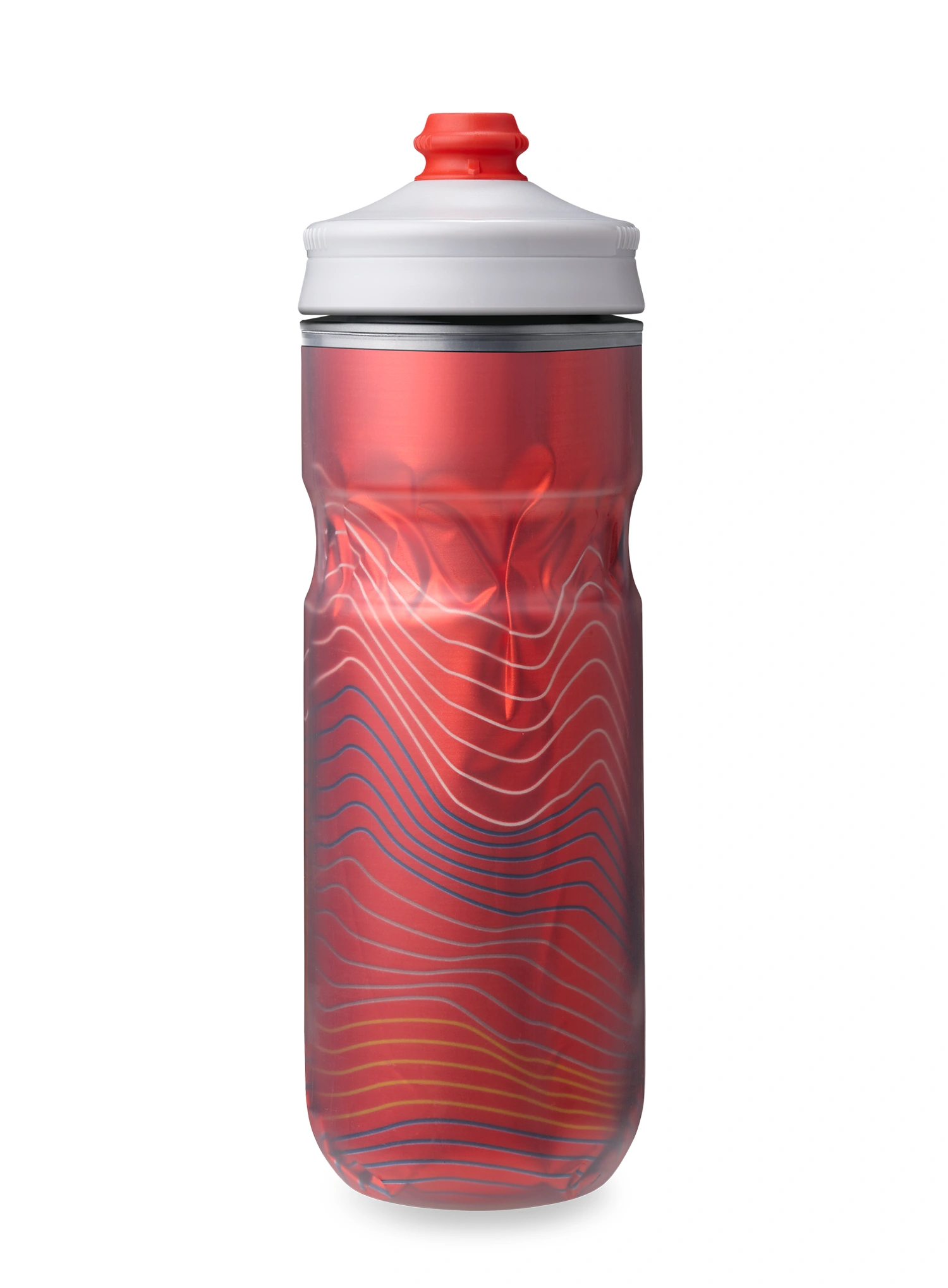 Bidon na kolo HydraPak Polar Surge Ascent 20 Oz (0,591 l) - red