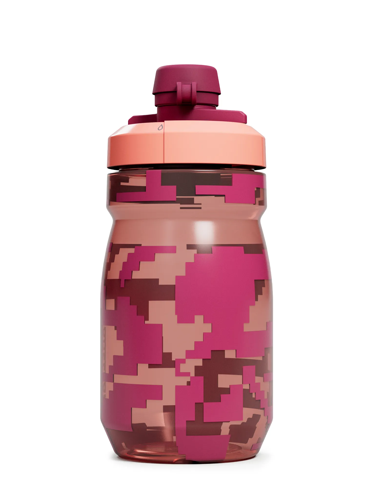 Cyklo láhev Camelbak Podium Dirt Series 450 ml - berry digi camo