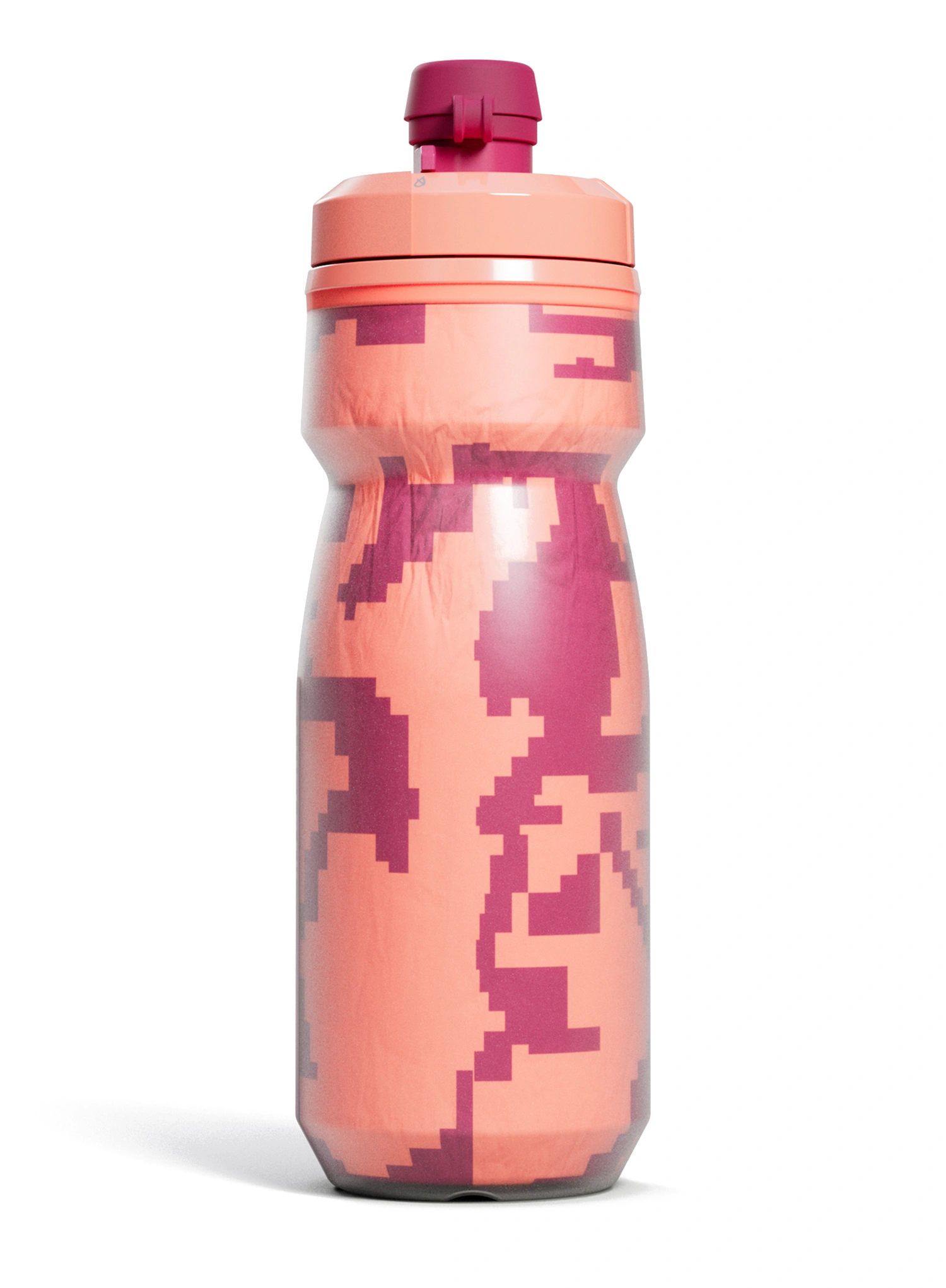 Cyklo láhev CamelBak Podium Dirt Series Chill 620ml - berry digi camo