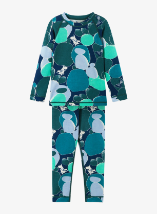Funkční prádlo pro děti Reima Moomin Trivsam - dark teal