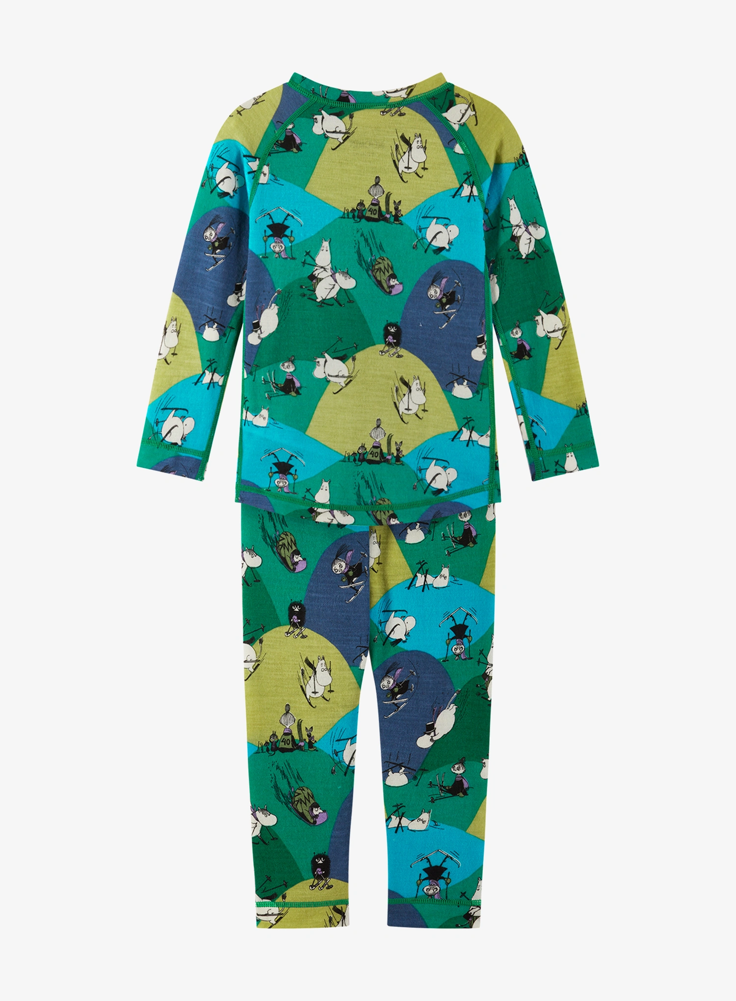 Funkční prádlo pro děti Reima Moomin Trivsam - enchanted green
