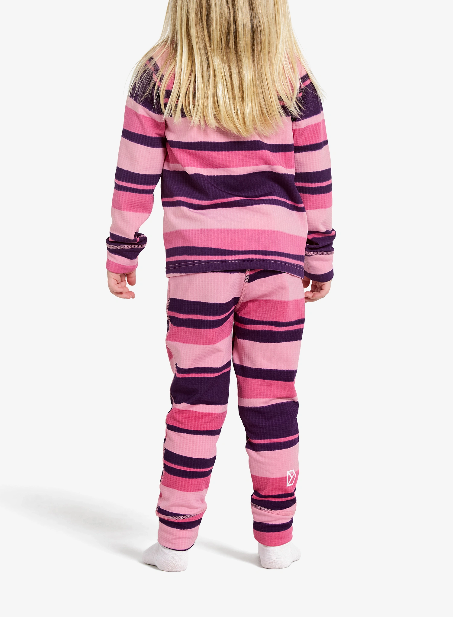 Termoprádlo dětské Didriksons Jadis Pr Set 4 - trails pink