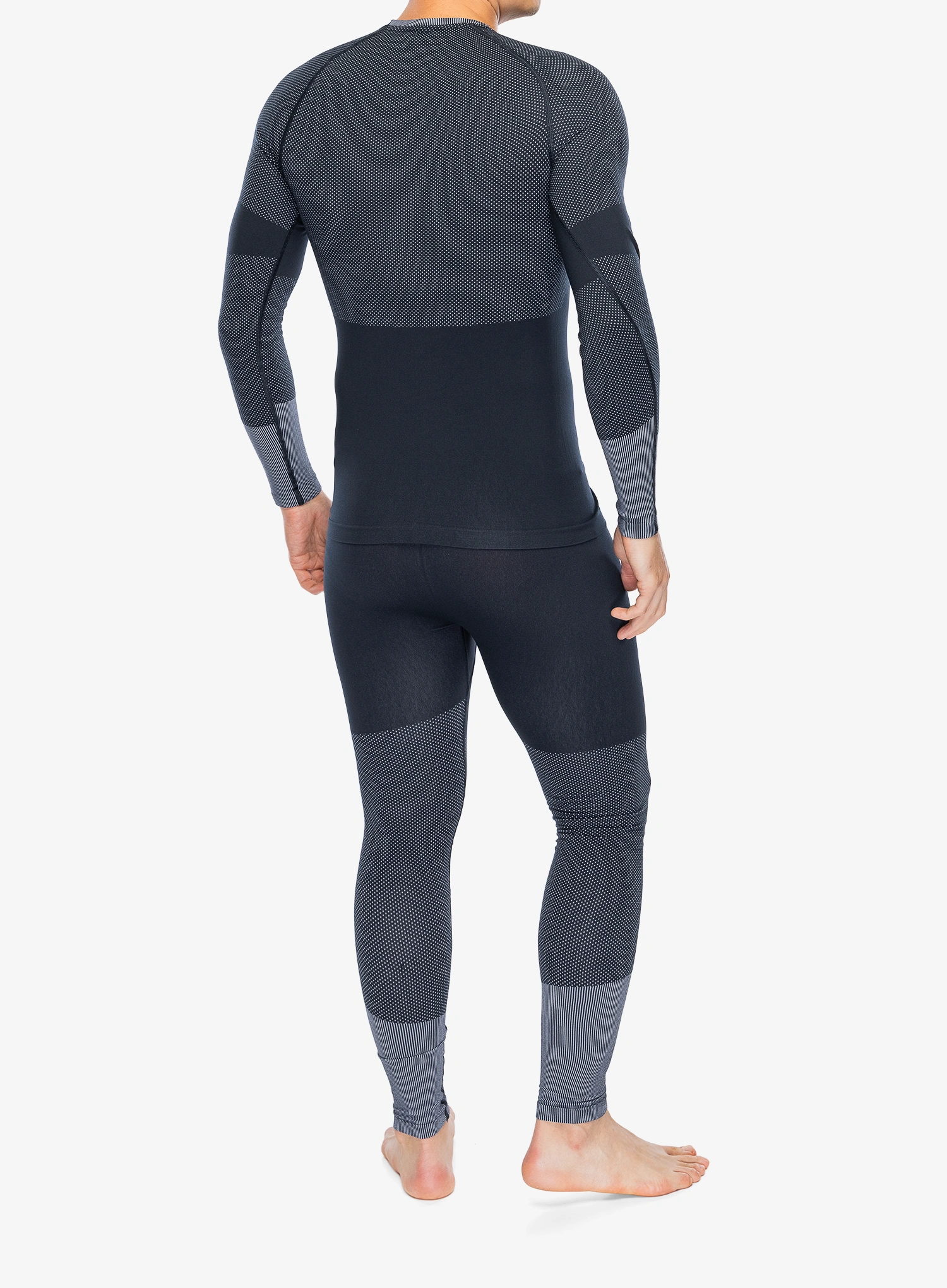 Funkční prádlo Odlo Fundamentals Performance Warm Set Long - dark sapphire