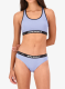 Sportovní podprsenka Mons Royale Sierra Merino Sports Bra - skyline/black