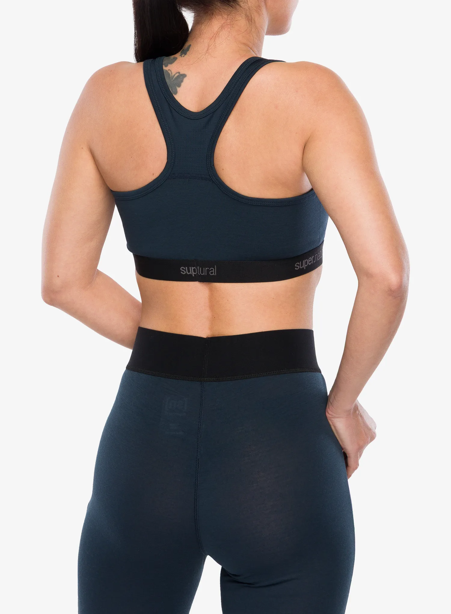 Sportovní podprsenka Super.natural Tundra220 Semplice Bra - blueberry