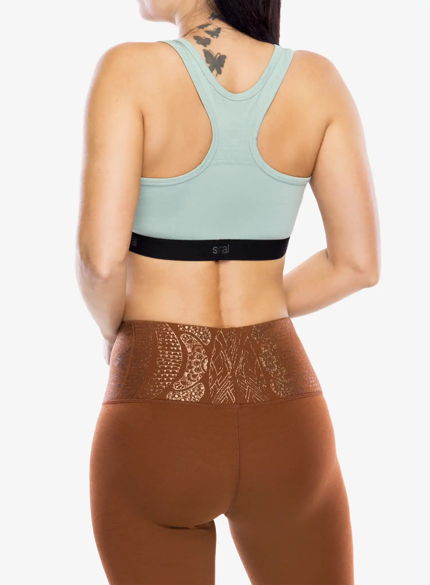 Sportovní podprsenka Super.natural Tundra220 Semplice Bra - light jade