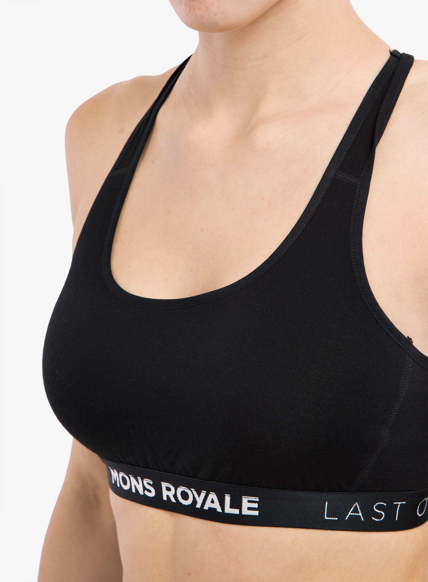 Sportovní podprsenka Mons Royale Sierra Sports Bra - black