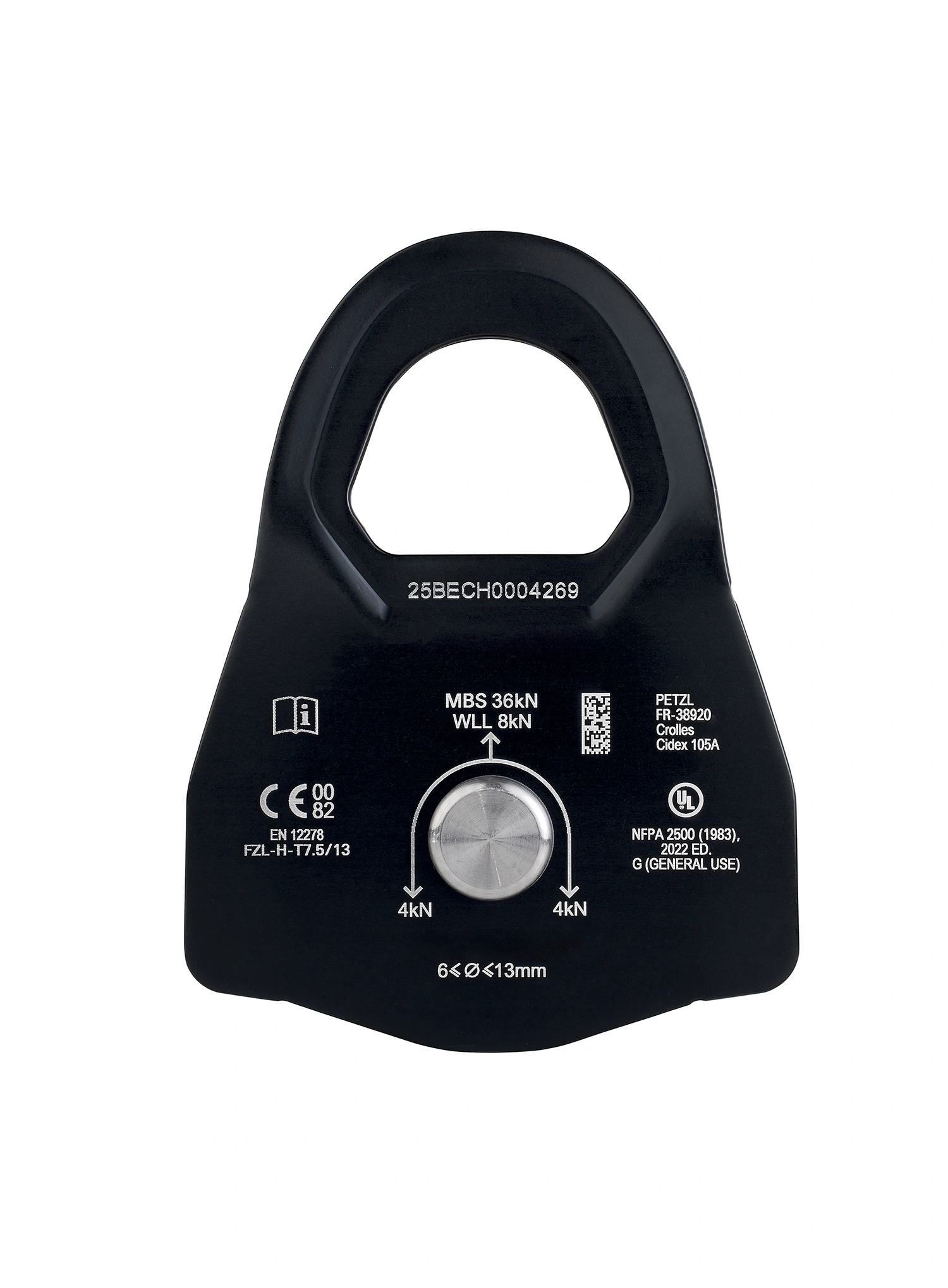 Kladka Petzl Minder L1 - yellow