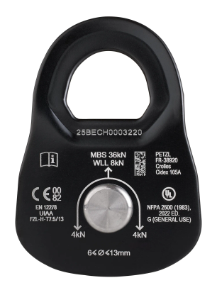 Kladka Petzl Rescue M - yellow