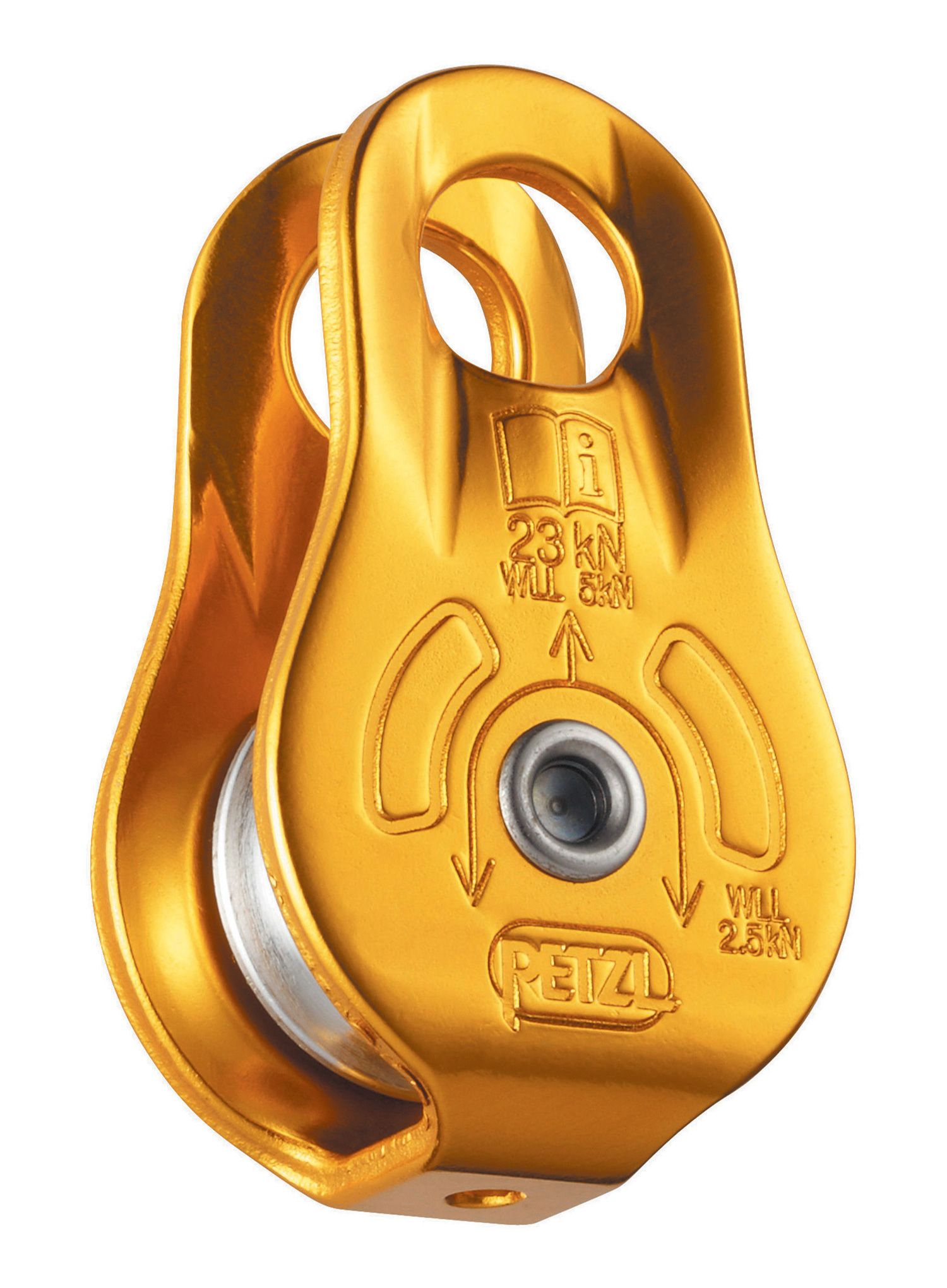 Kladka Petzl Fixe - yellow