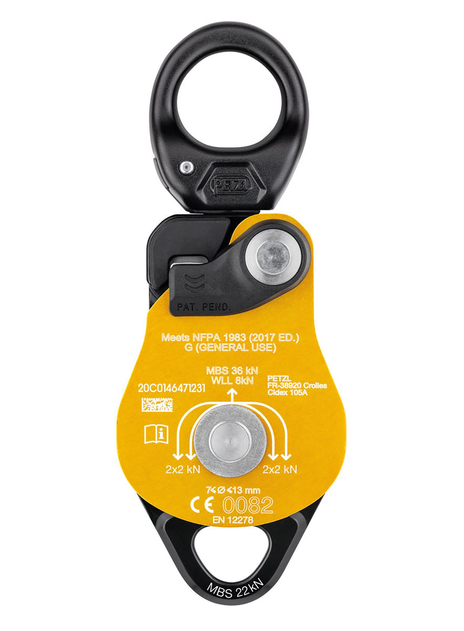 Kladka Petzl Spin L2