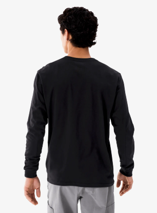 Mikina Arcteryx Kragg SL Cotton LS - black