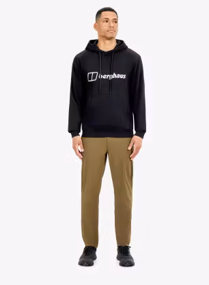 Mikina Berghaus Logo Hoody Light - jet black