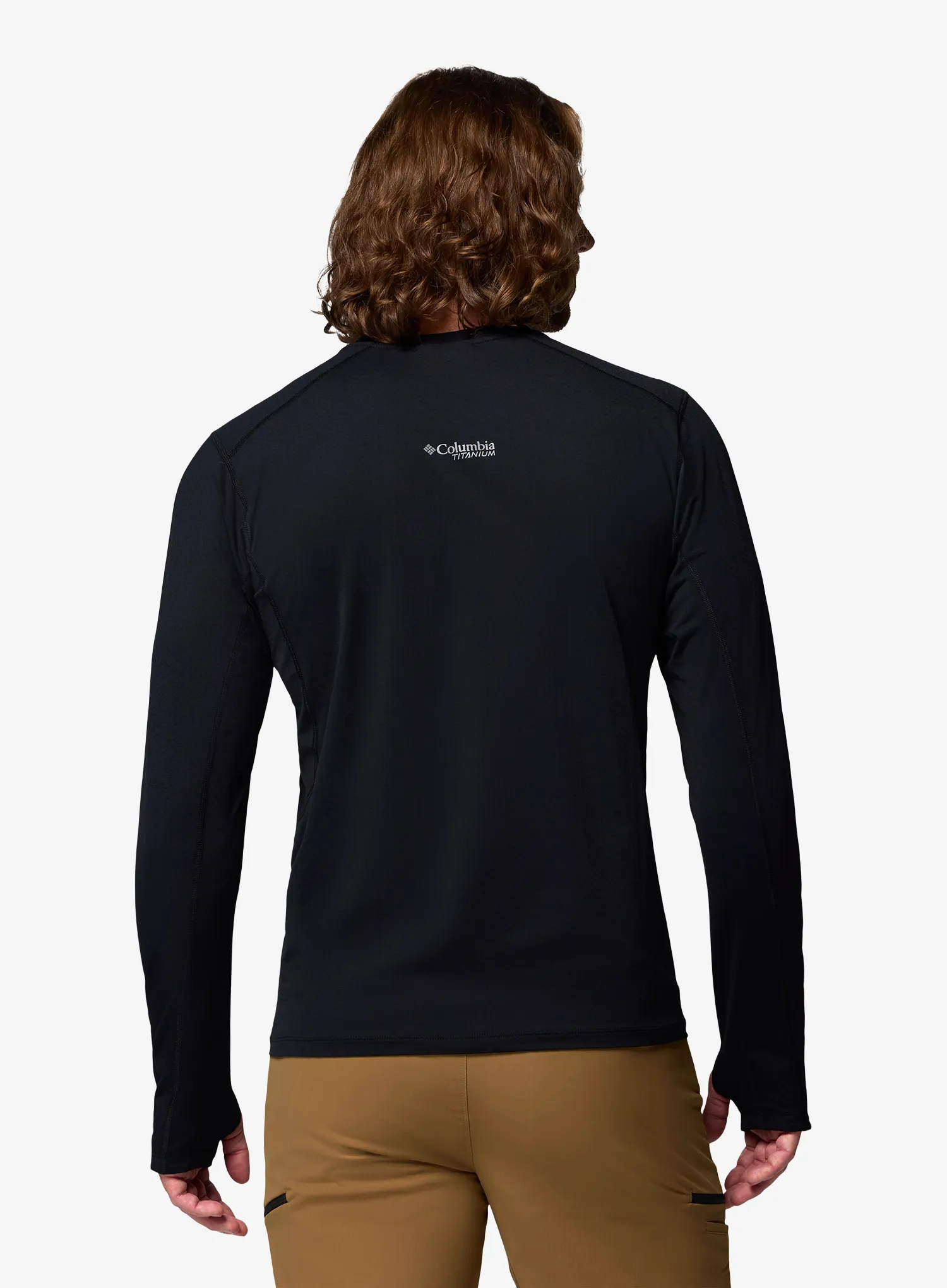 Mikina bez kapuce Columbia Diamond Peak Pro Long Sleeve Crew - black