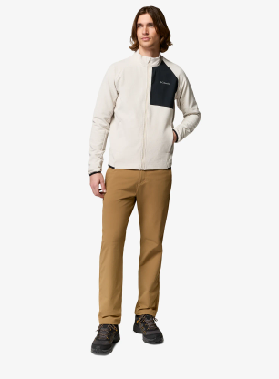 Mikina bez kapuce Columbia Superior Summit Grid Full Zip - dark stone