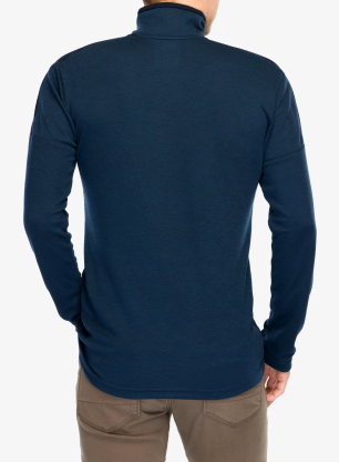 Mikina bez kapuce Helly Hansen HP 1/2 Zip Pullover 2.0 - navy