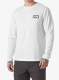 Mikina bez kapuce Helly Hansen Skog Graphic LS Tee - white