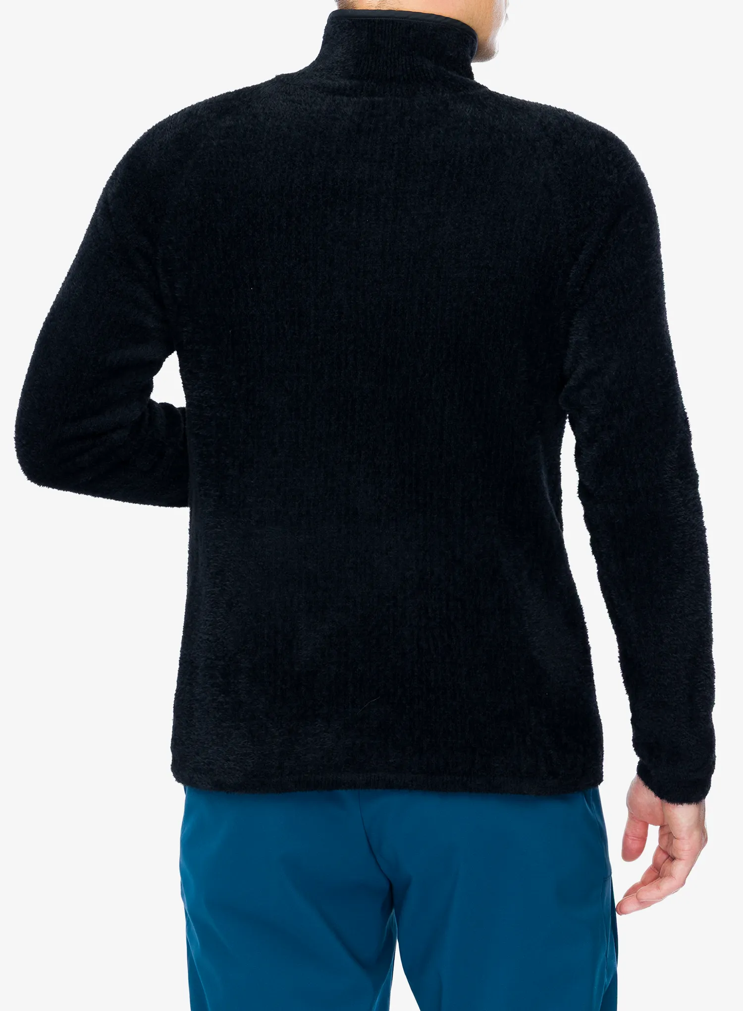 Mikina bez kapuce Houdini Lykan Half Zip - true black