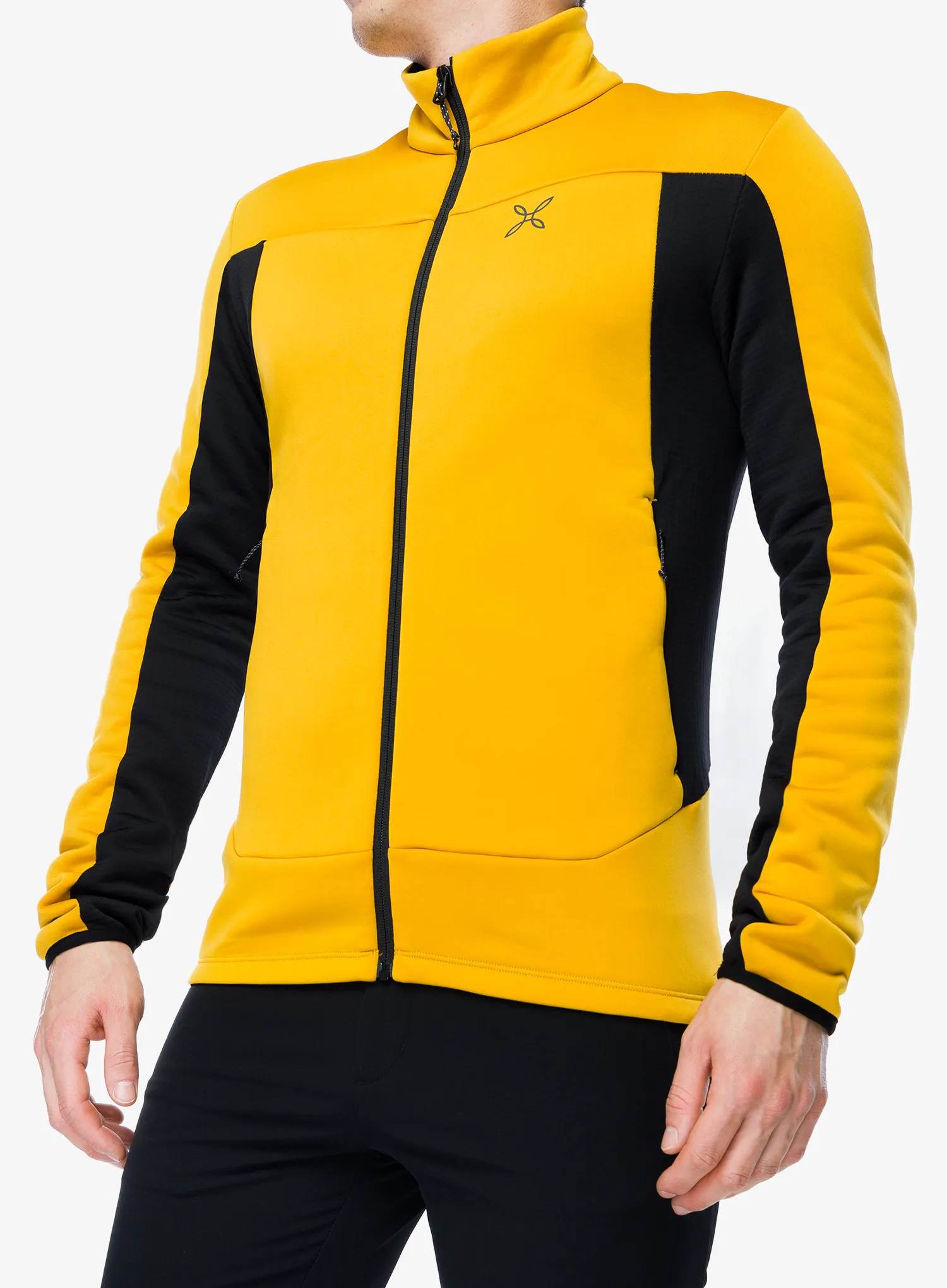 Mikina bez kapuce Montura Pulse Maglia - mustard