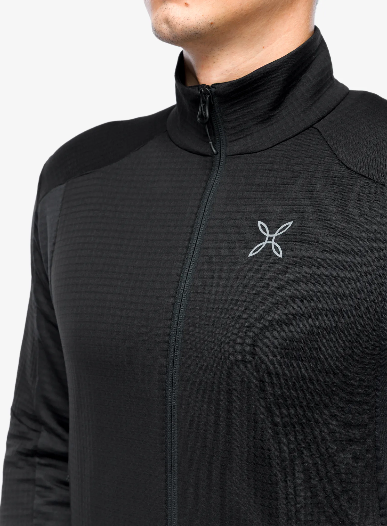 Mikina bez kapuce Montura Stretch Color Maglia - black