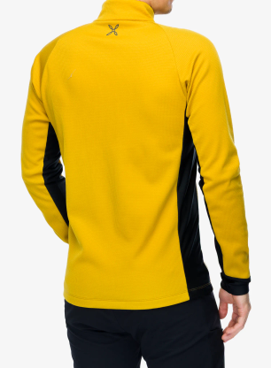 Mikina bez kapuce Montura Thermic 2 Maglia - mustard/mustard