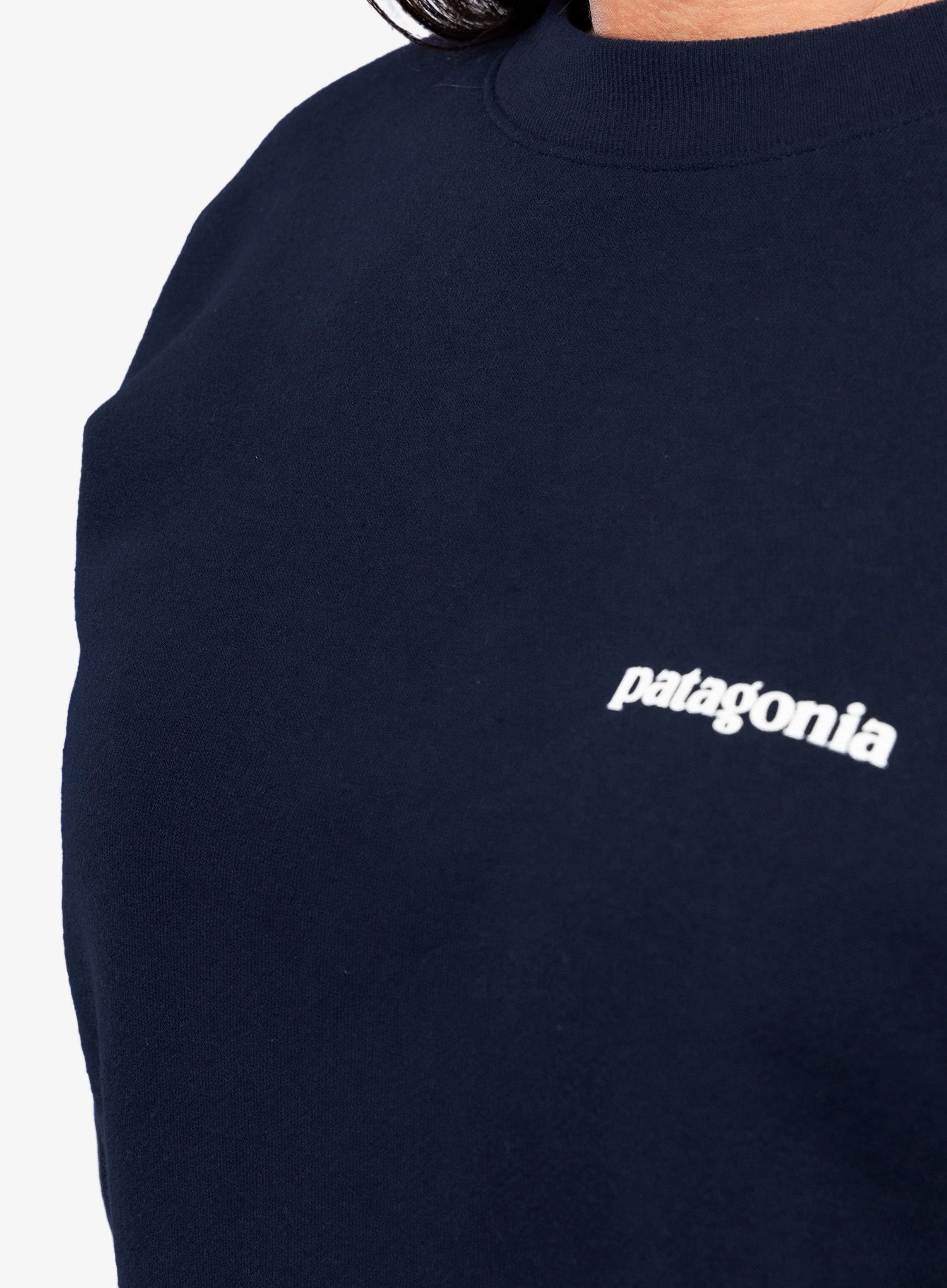 Mikina bez kapuce Patagonia Fitz Roy Icon Uprisal Crew Sweatshirt - new navy