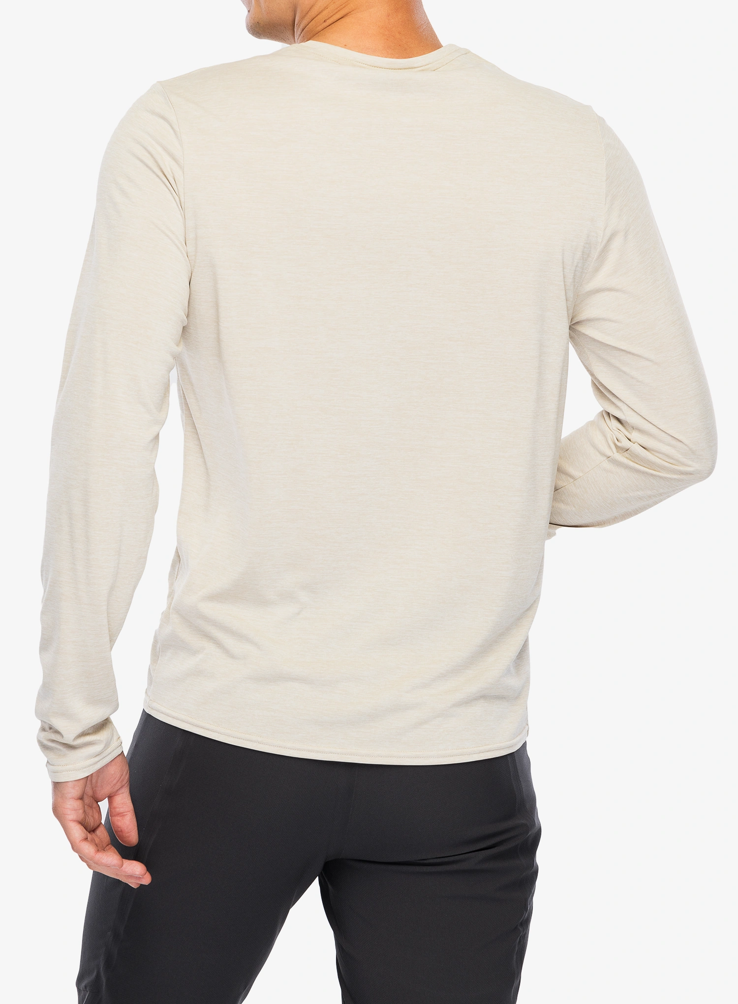 Mikina bez kapuce Patagonia L/S Cap Cool Daily Graphic Shirt Lands - earlylines/pumice x-dye