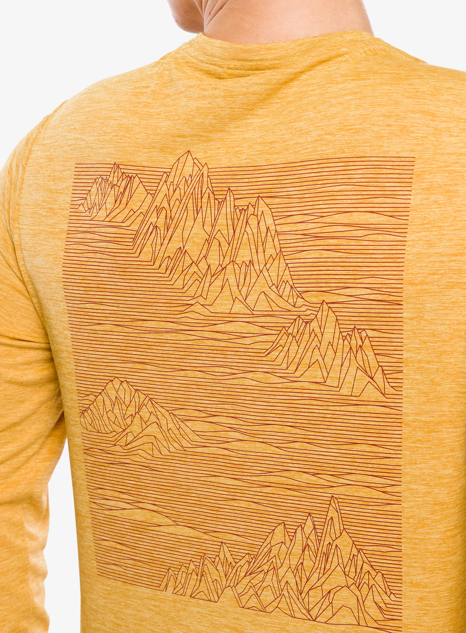 Mikina bez kapuce Patagonia L/S Cap Cool Daily Graphic Shirt - strataspire/beeswax tan
