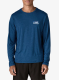 Mikina bez kapuce Patagonia L/S Cap Cool Daily Shirt 73 Skyline - c.blue/light clement ble x-dye