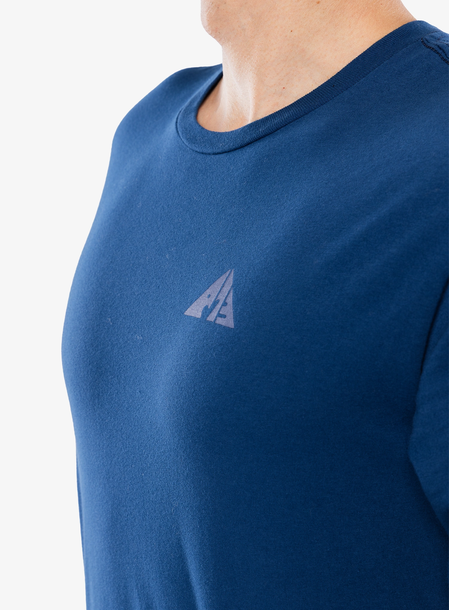 Mikina bez kapuce Patagonia L/S Driftways Organic T-Shirt - clement blue