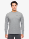 Mikina bez kapuce Patagonia L/S P-6 Logo Responsibili-Tee - gravel heather